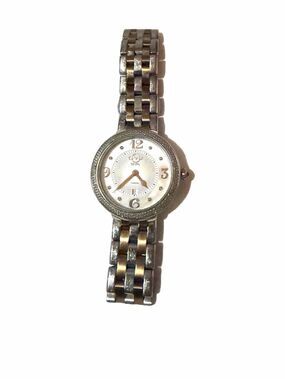 Two-Tone Silver & Rose Gold Diamond Women's Bracelet Watch - GV2 Gevril Verona